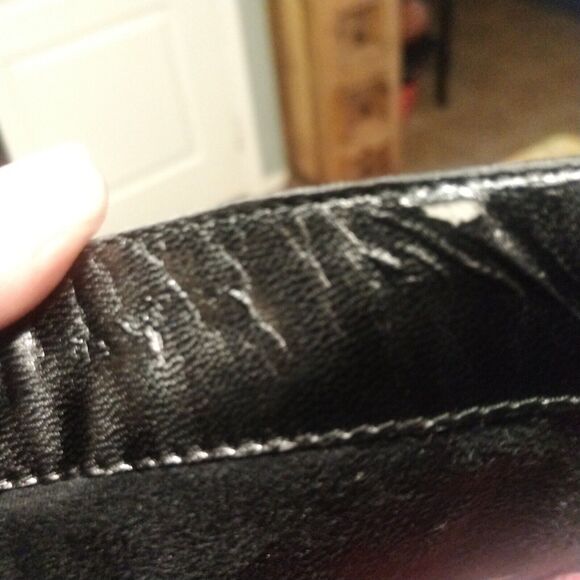 Franco Sarto Medium Leather Tall Zipper Boot Womens sz 7 M style 23487001 - Picture 8 of 12